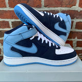 2007 Nike Air Force 1 Mid '07 Obsidian/University Blue-White