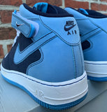 2007 Nike Air Force 1 Mid '07 Obsidian/University Blue-White