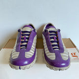 2003 Cole Haan G Series 'Hagen' Silver/Purple Snakeprint