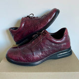 Circa 2012 Cole Haan 'Air Conner' Tobacco Ostrich-Print