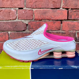 2004 Nike Shox Wmns Venice Mule White/Shy Pink-Watermelon