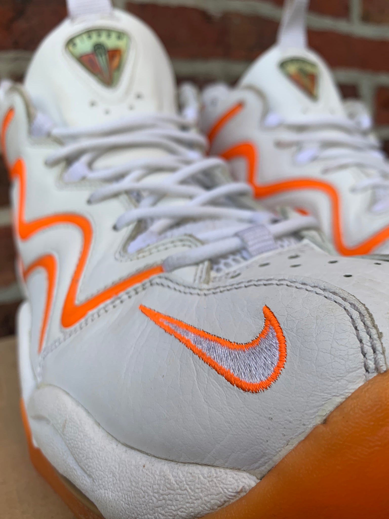 2010 Nike Air Pippen 1 White/Dark Grey-Total Orange – Eclectic Heat