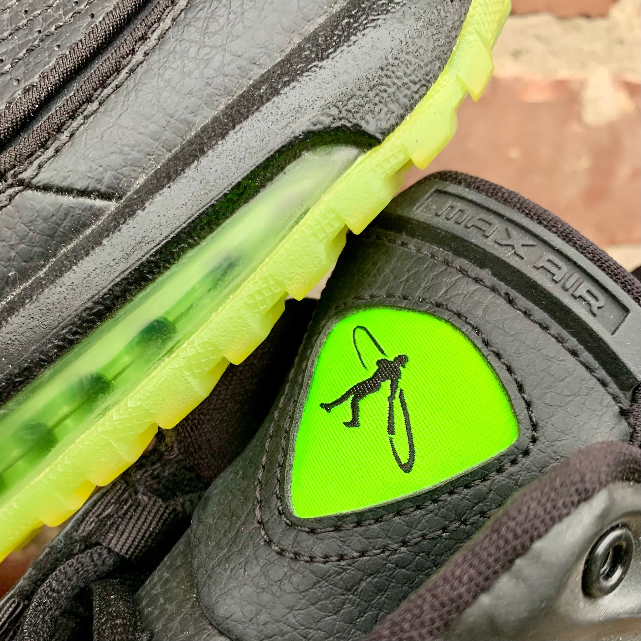 2010 Nike Air Griffey Max GD II Black Electric Green Eclectic Heat